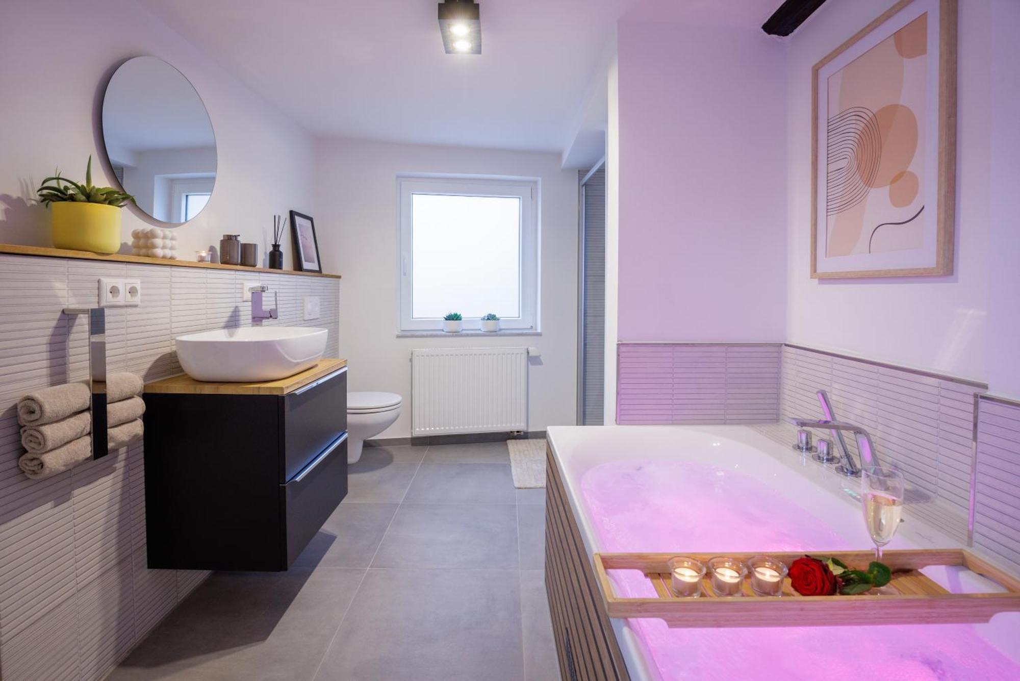 Romantisches Apartment Mit Whirlpool In Bayreuther Fussgaengerzone 外观 照片